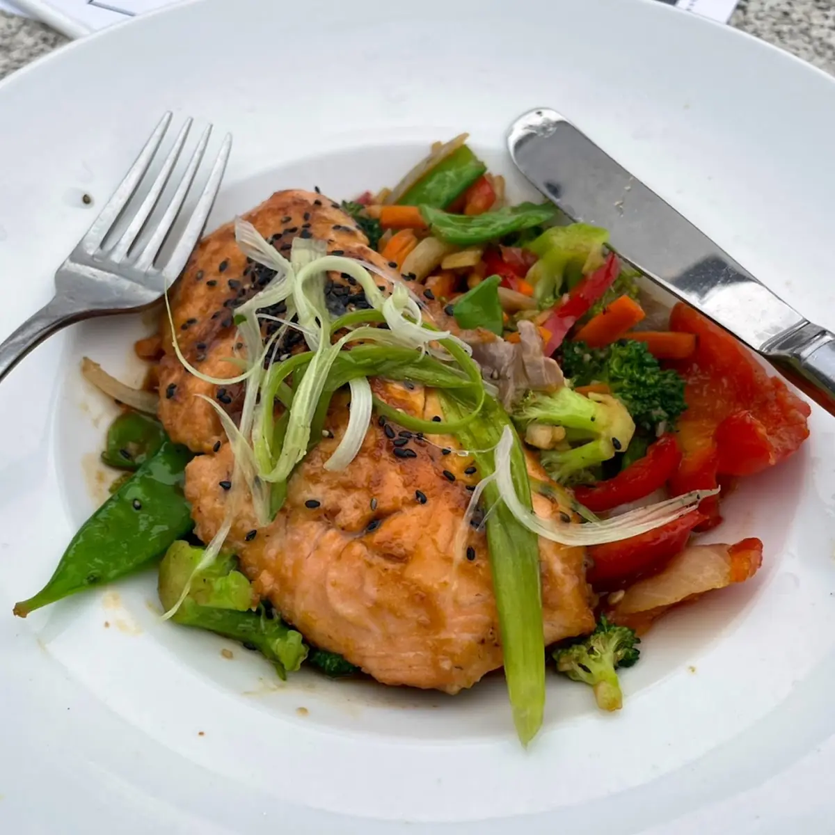 Miso Glazed Salmon