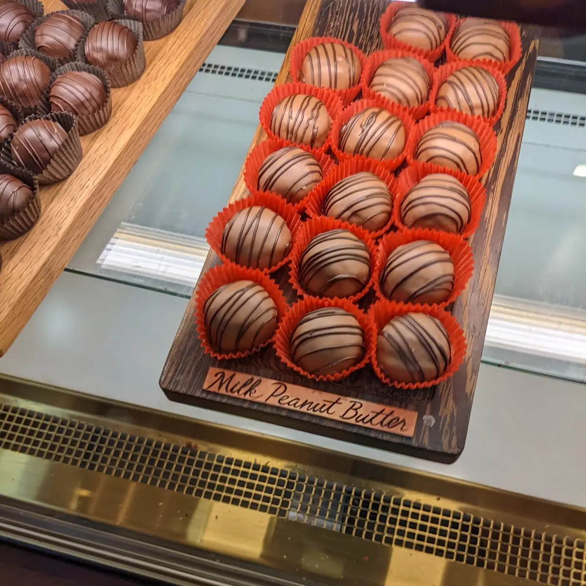 Milk Peanut Butter Truffles