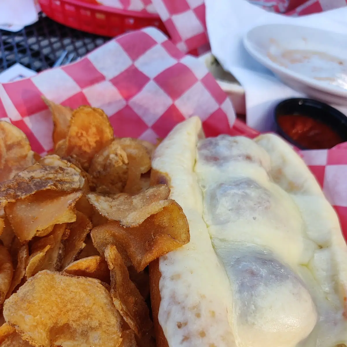 Meatball Sub with Chips