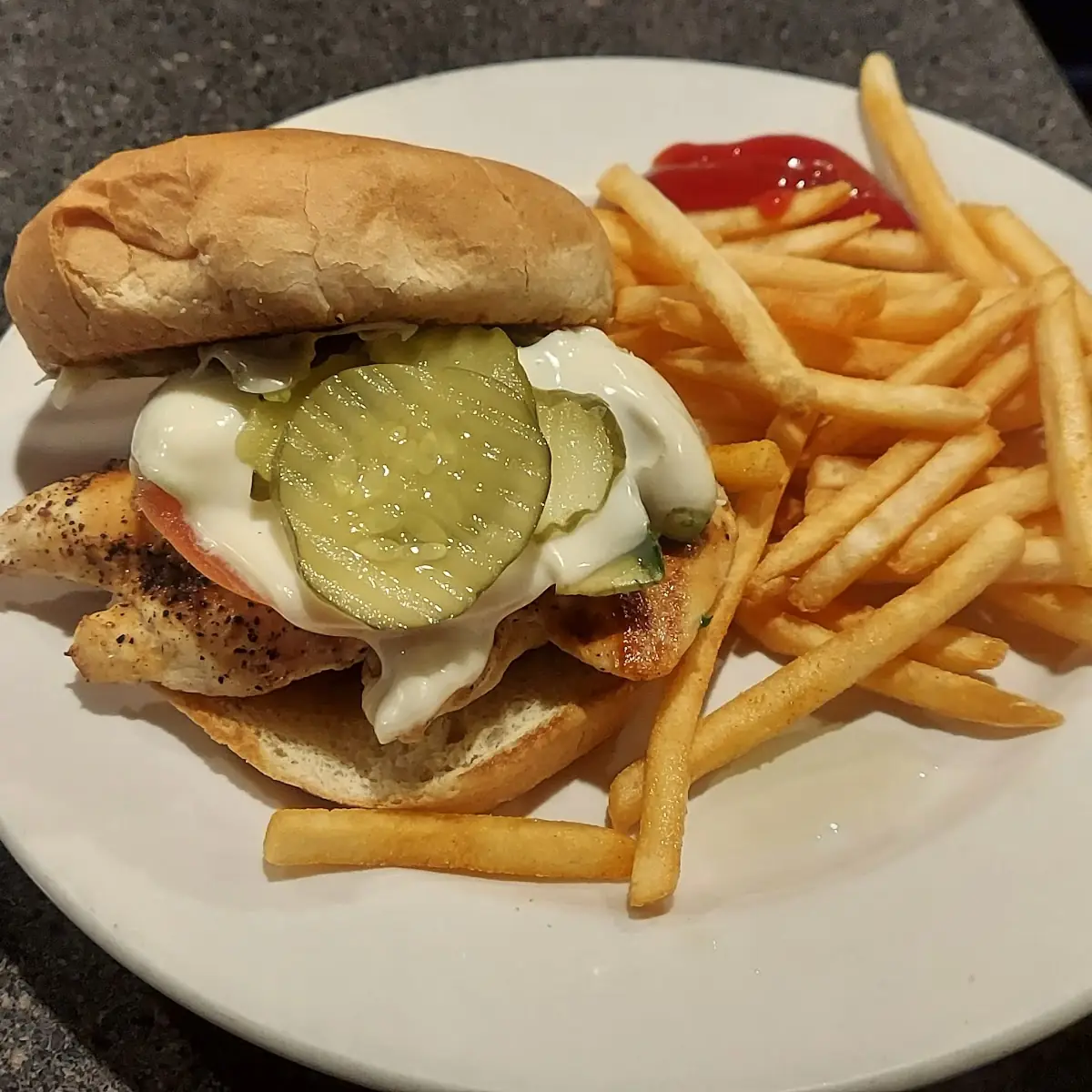 Grilled Chicken or Breaded Chicken Sandwich