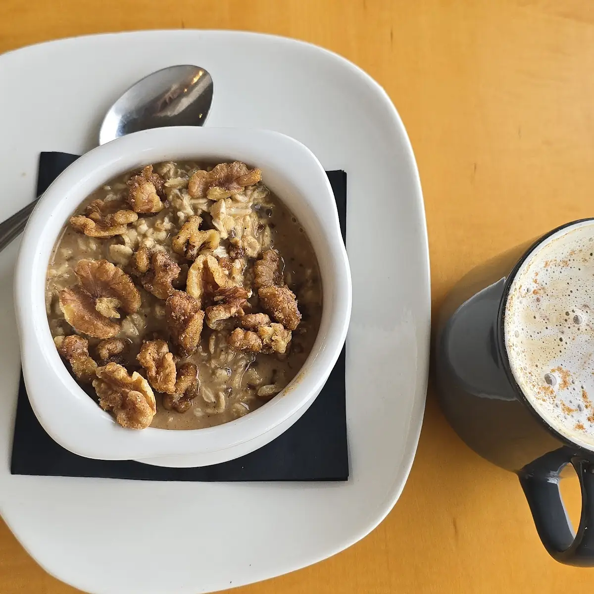 Hot Pumpkin Spice Chai Latte
