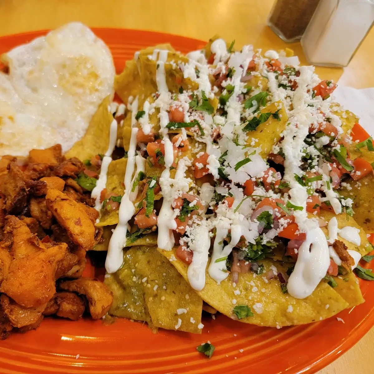 Chicken Chilaquiles Verdes