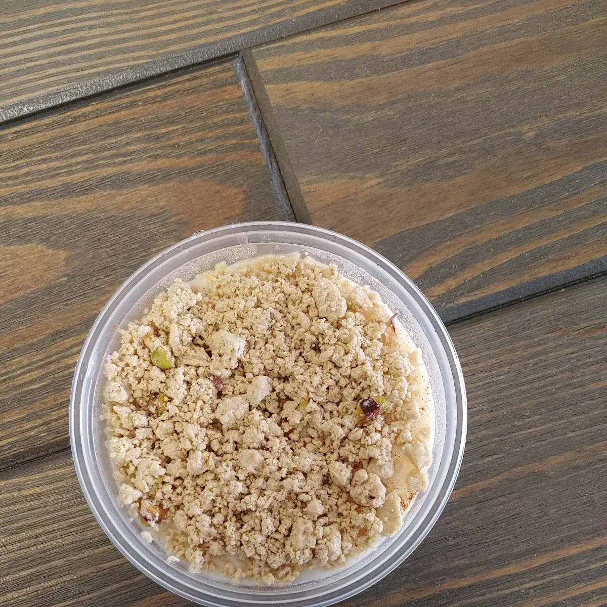 Rice Pudding with Halva