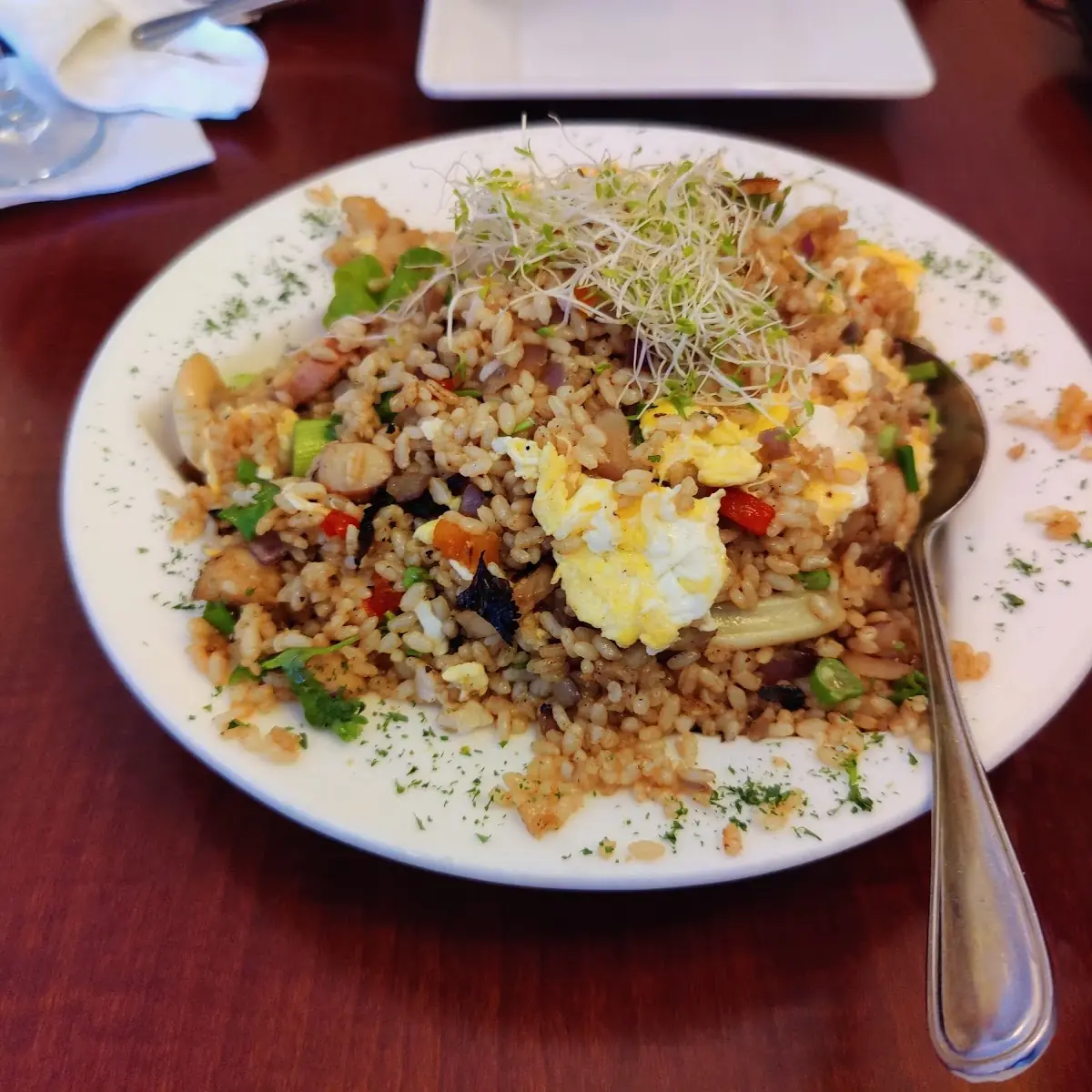 Arroz Chaufa De Mariscos