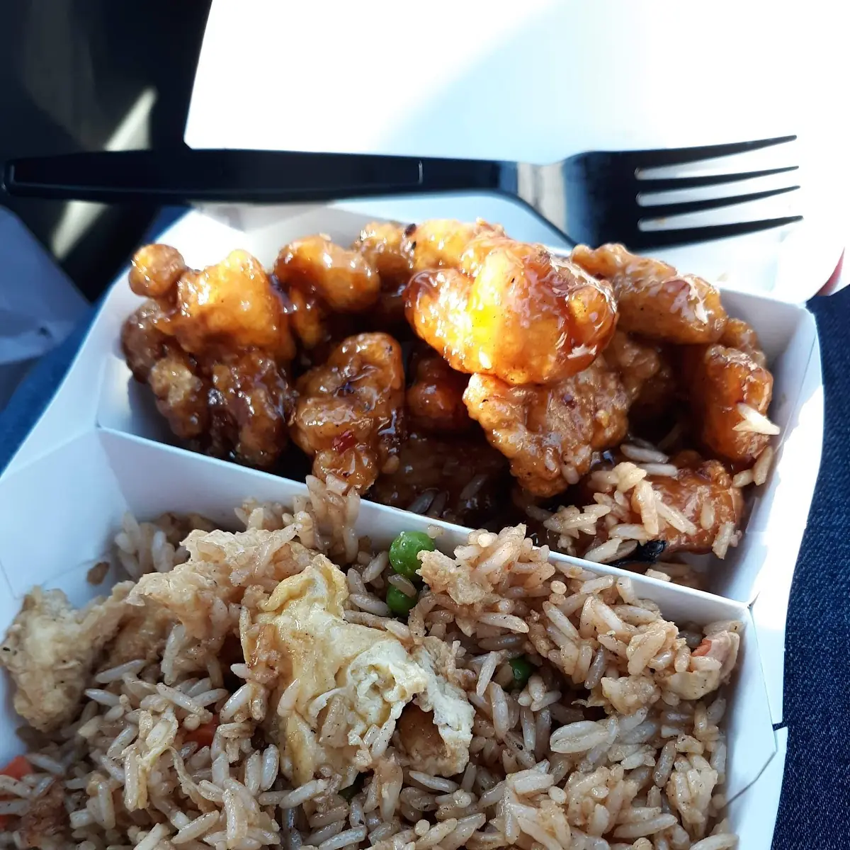 Orange Chicken Fried Rice