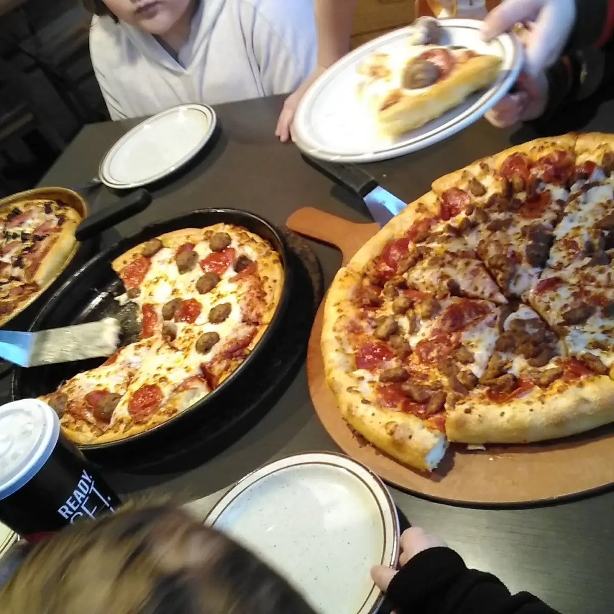 Stuffed Crust Meat Lovers Pizza