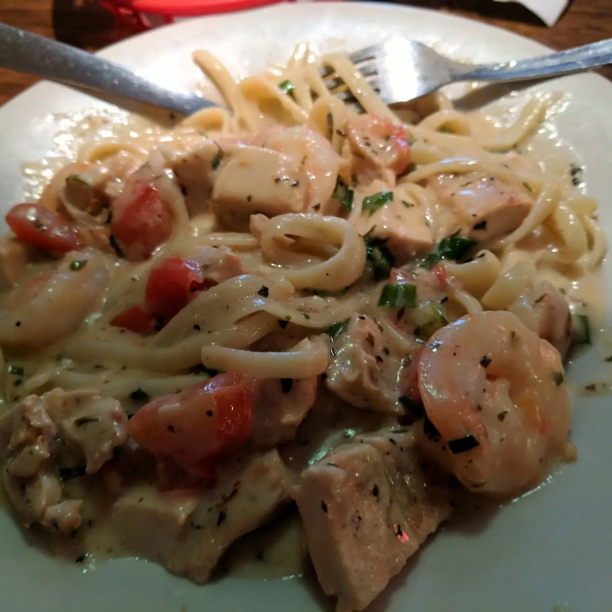 Scampied Artichoke Hearts with Shrimp