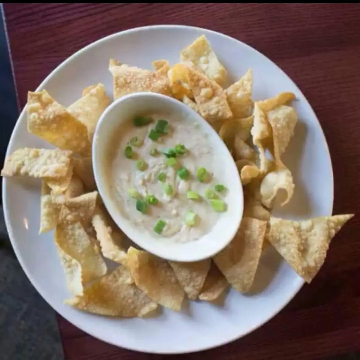 Inside Out Crab Rangoon Dip
