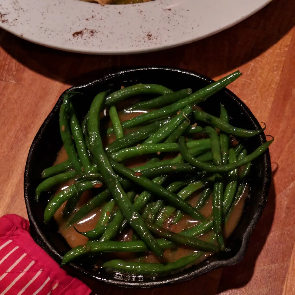 Soy Garlic & Ginger Green Beans