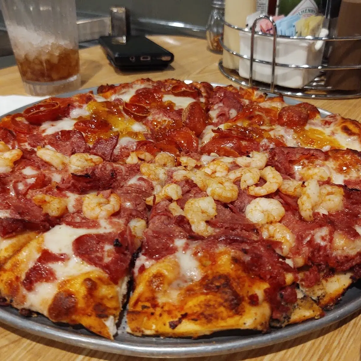 Tee Rex and BBQ Chicken Pizza