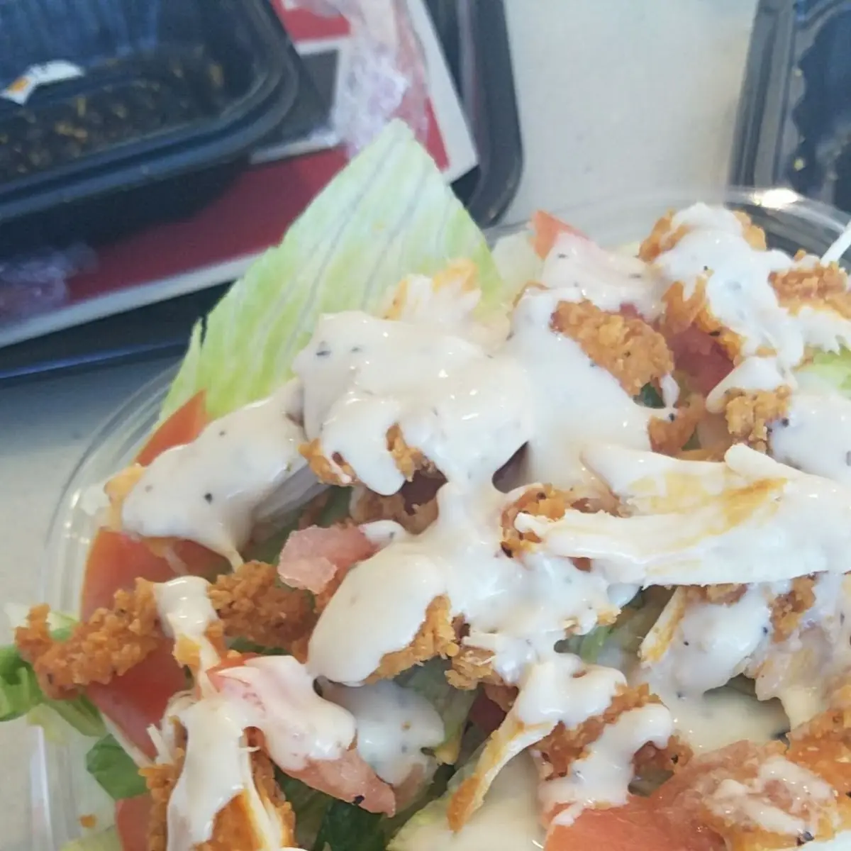 Chicken Nugget Salad