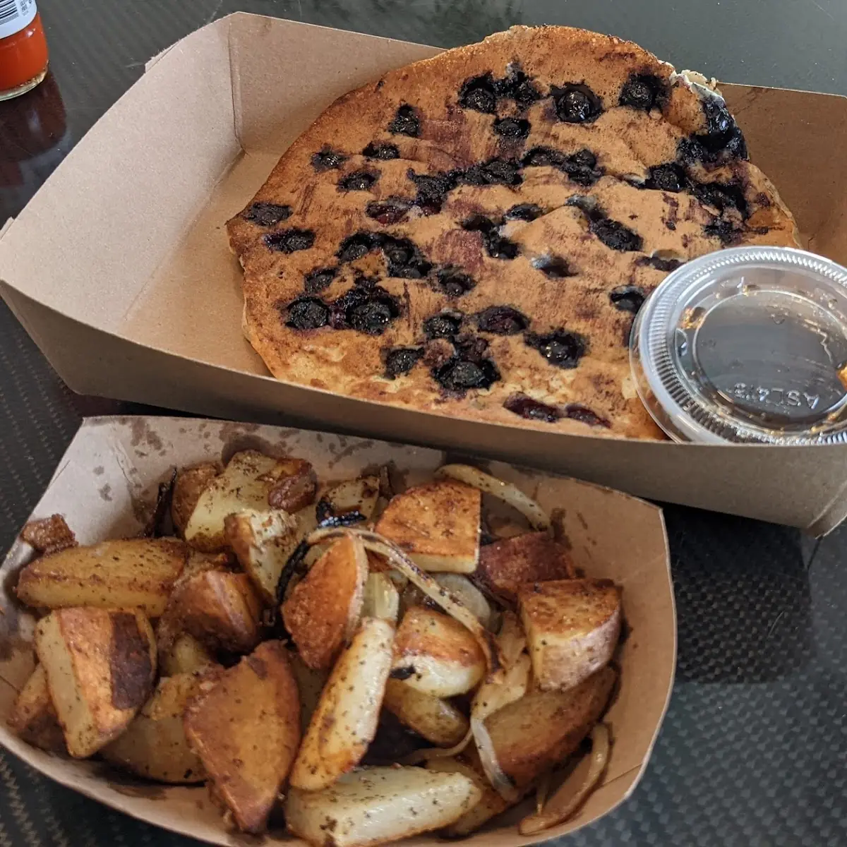 Vegan Blueberry Pancake