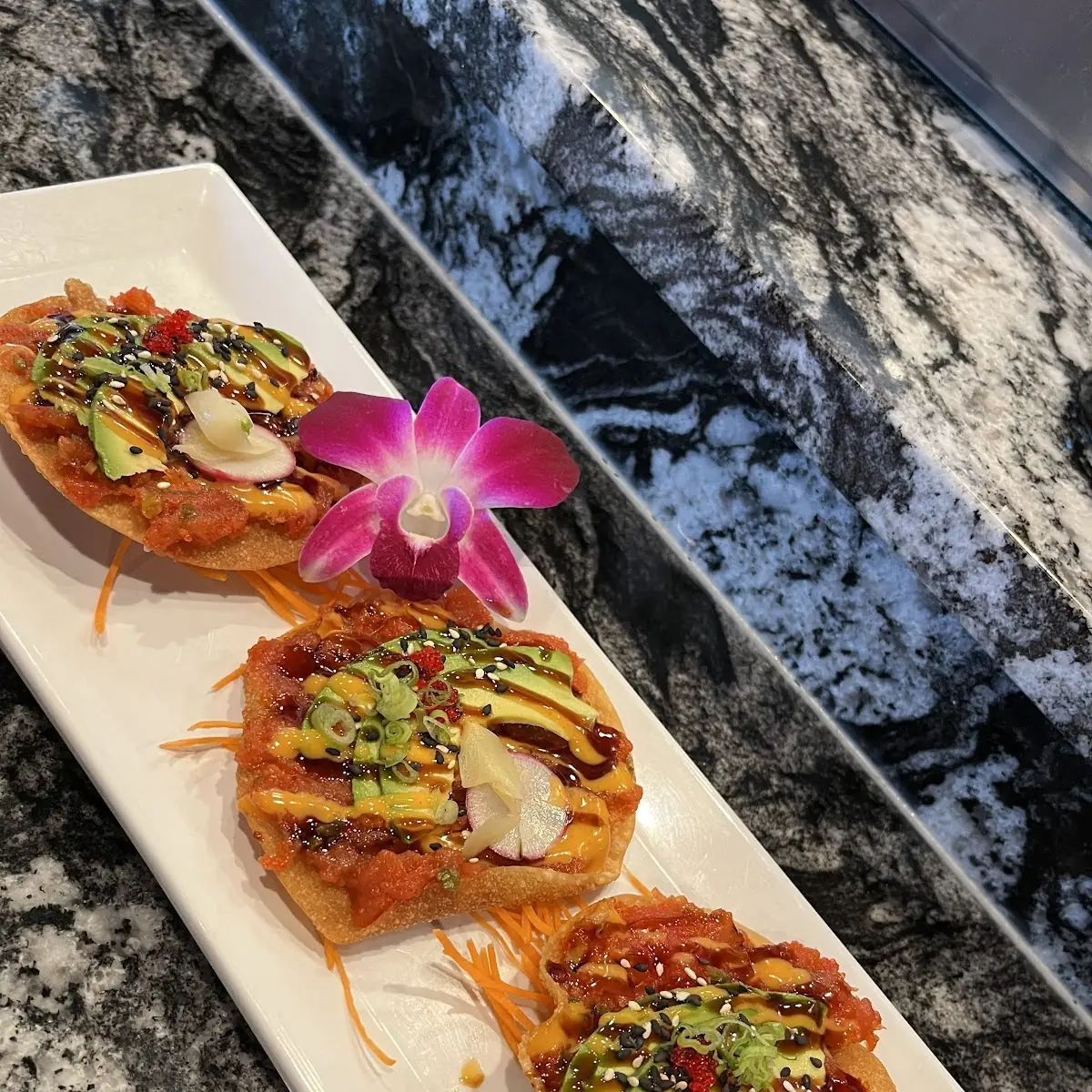 Spicy Tuna Tostada