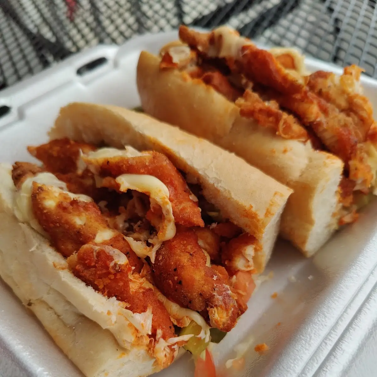 Buffalo Chicken Grinder