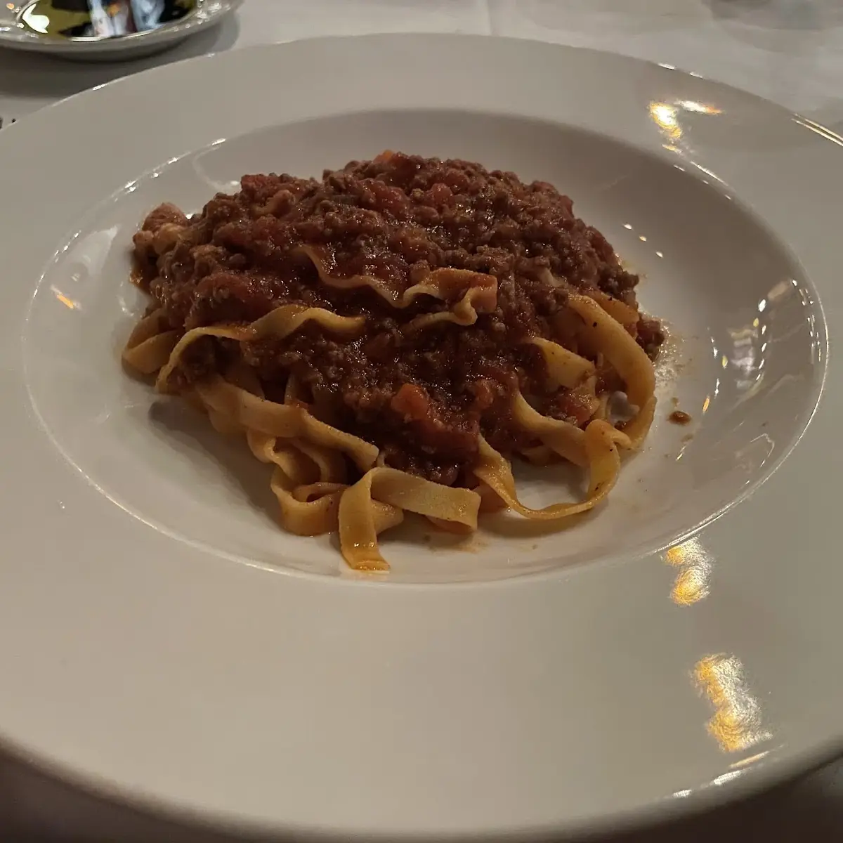 Tagliatelle with Meat Sauce