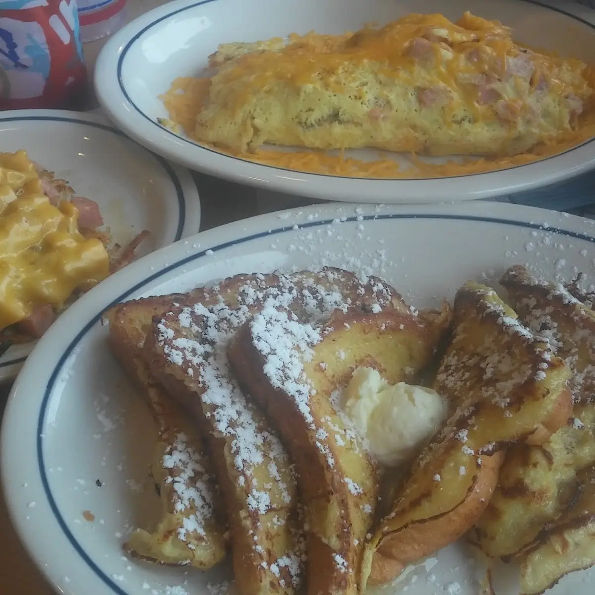 Ham and Cheese Omelet Hash Browns