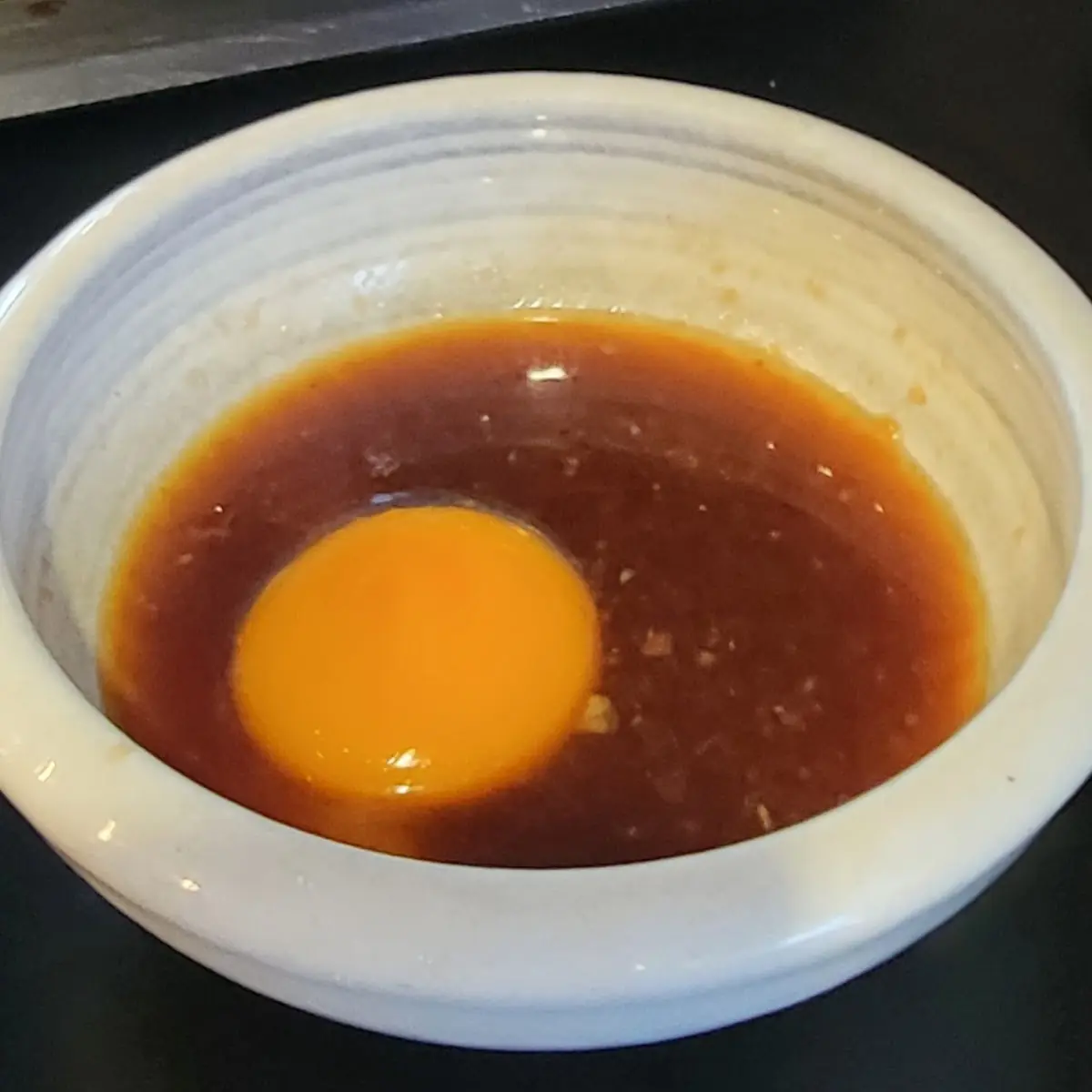 Brisket Dipping Sauce with Egg Yolk