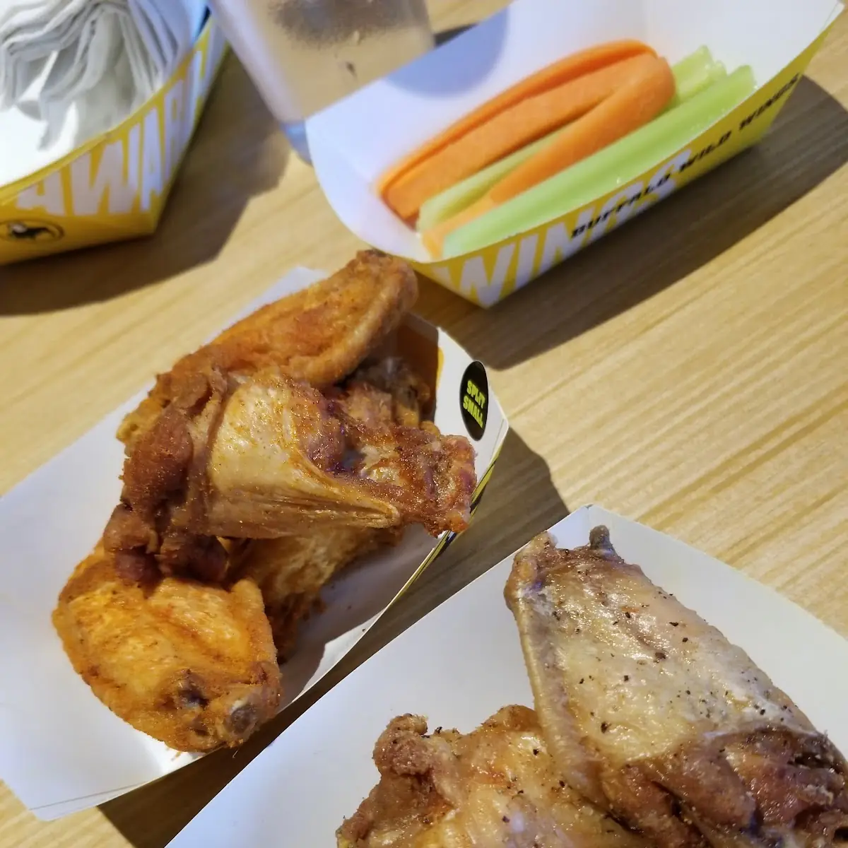 Lemon Pepperand Buffalo Wings
