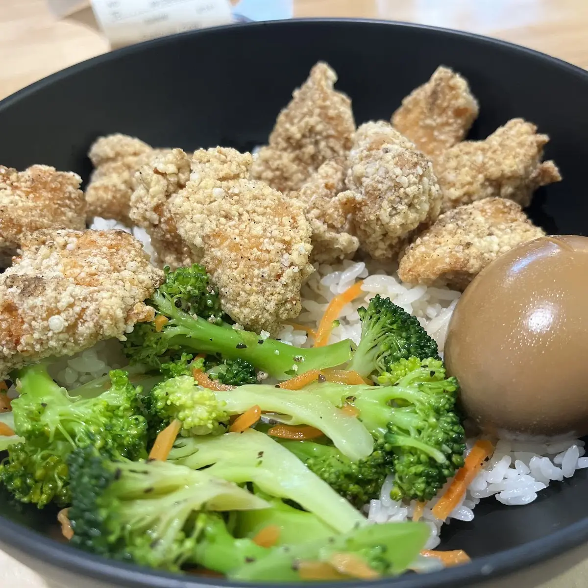 Popcorn Chicken Rice Plate