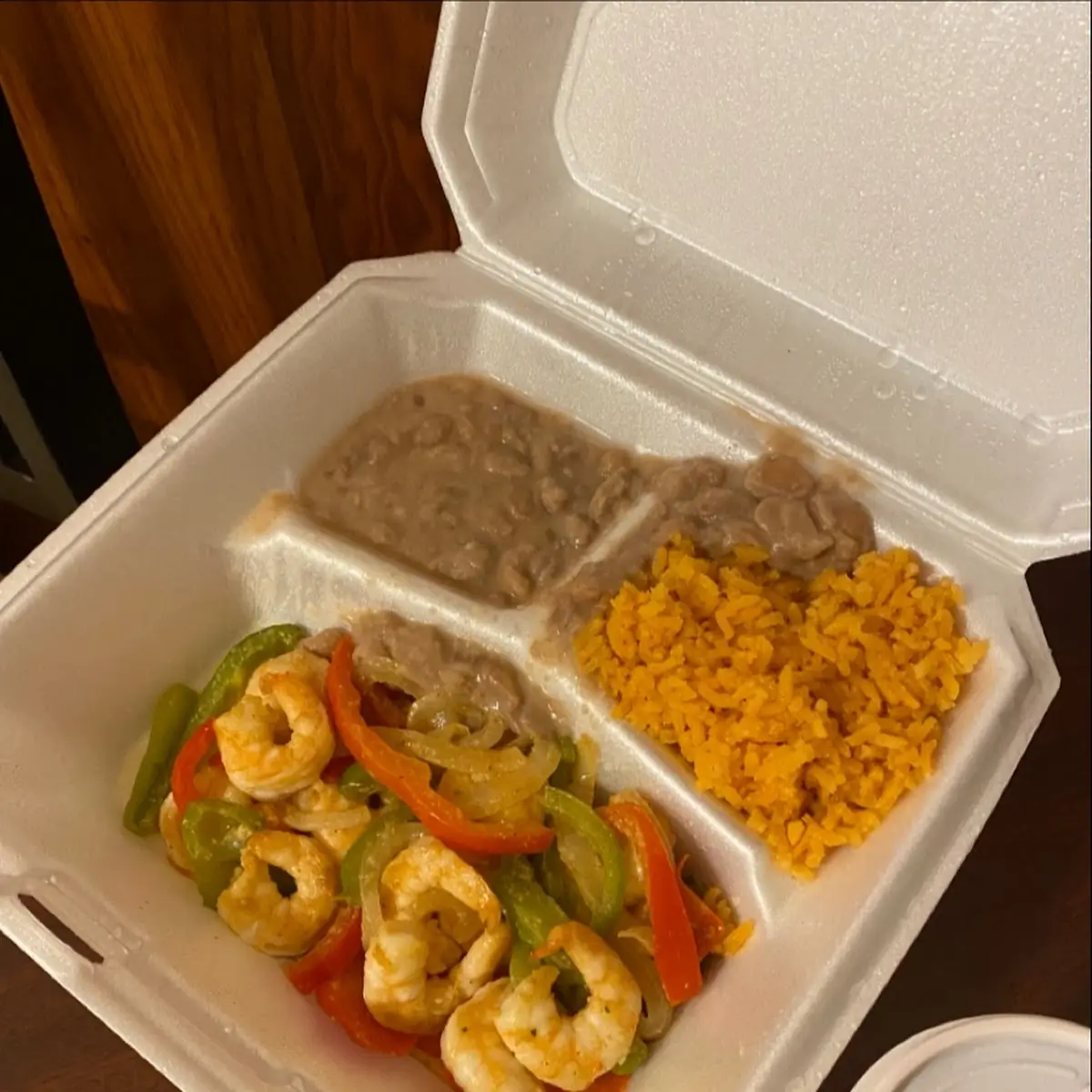 Shrimp Fajitas