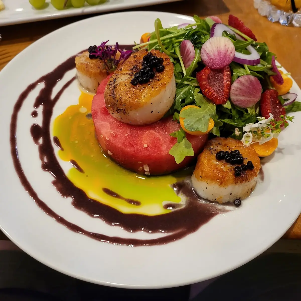 Pan Seared Day- Boat Sea Scallops