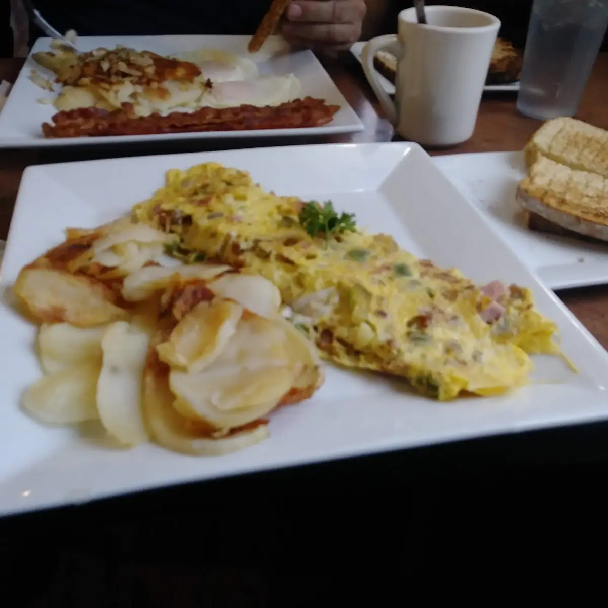 Ham and Cheese Omelette