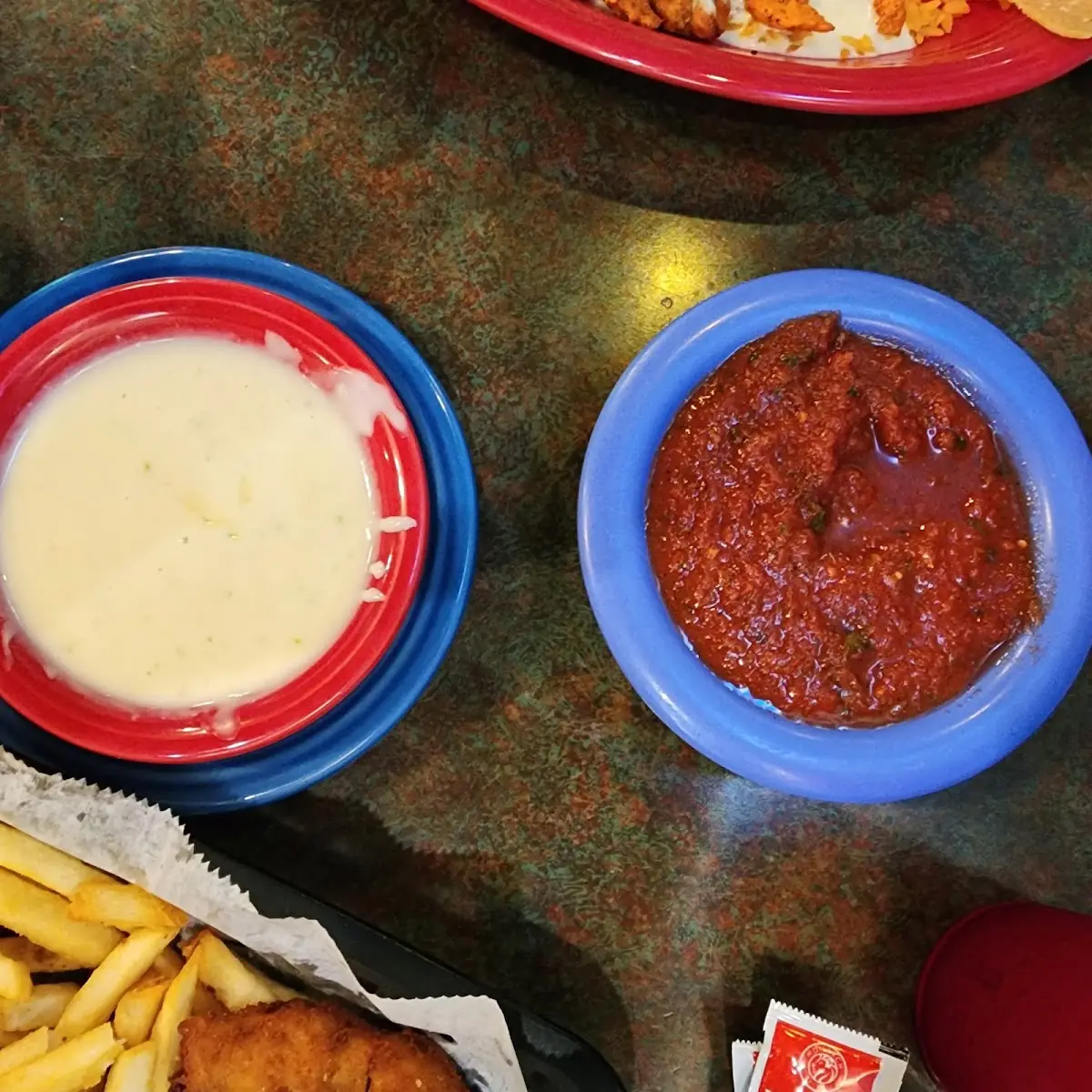 Salsa and Cheese Dip