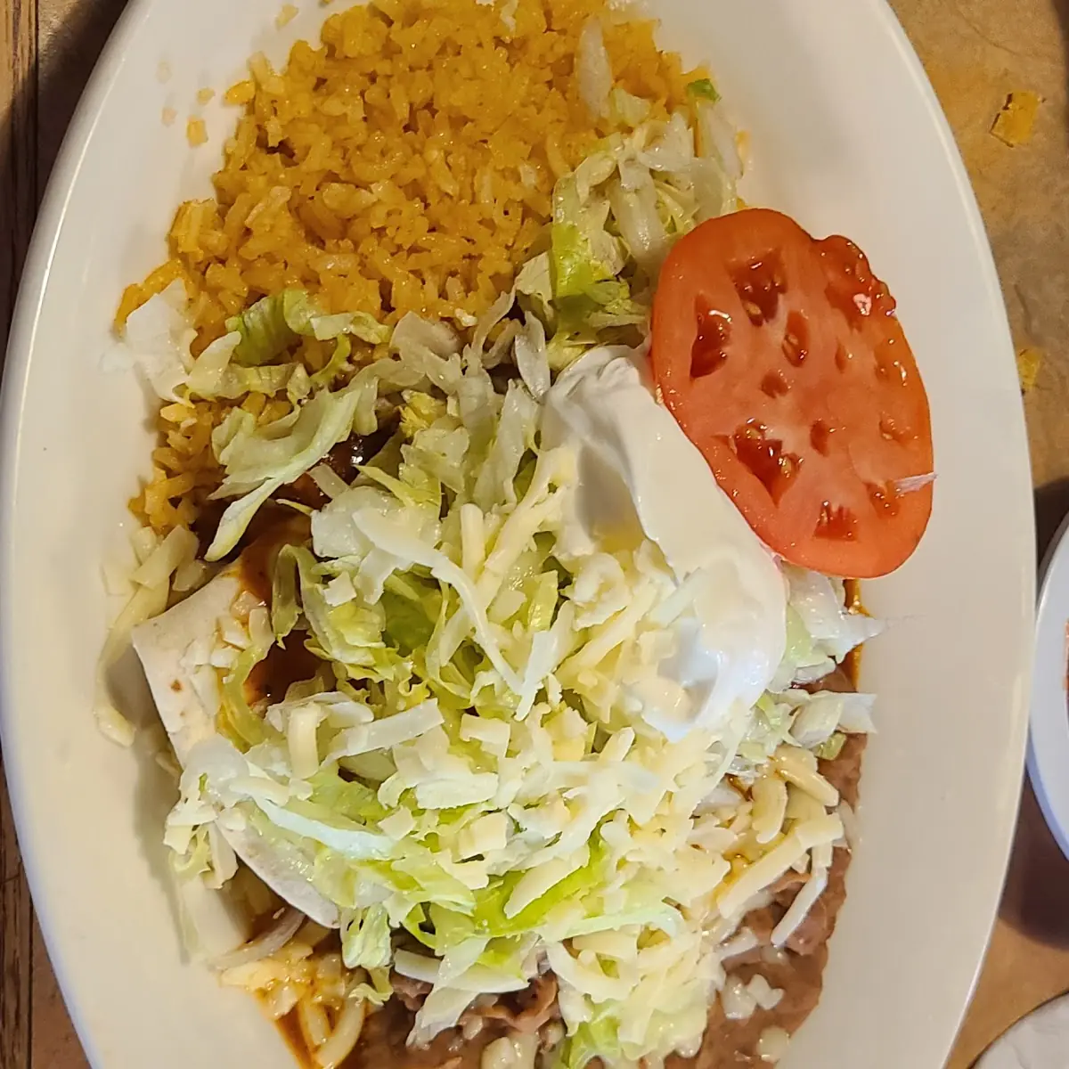 Chicken Burrito Real