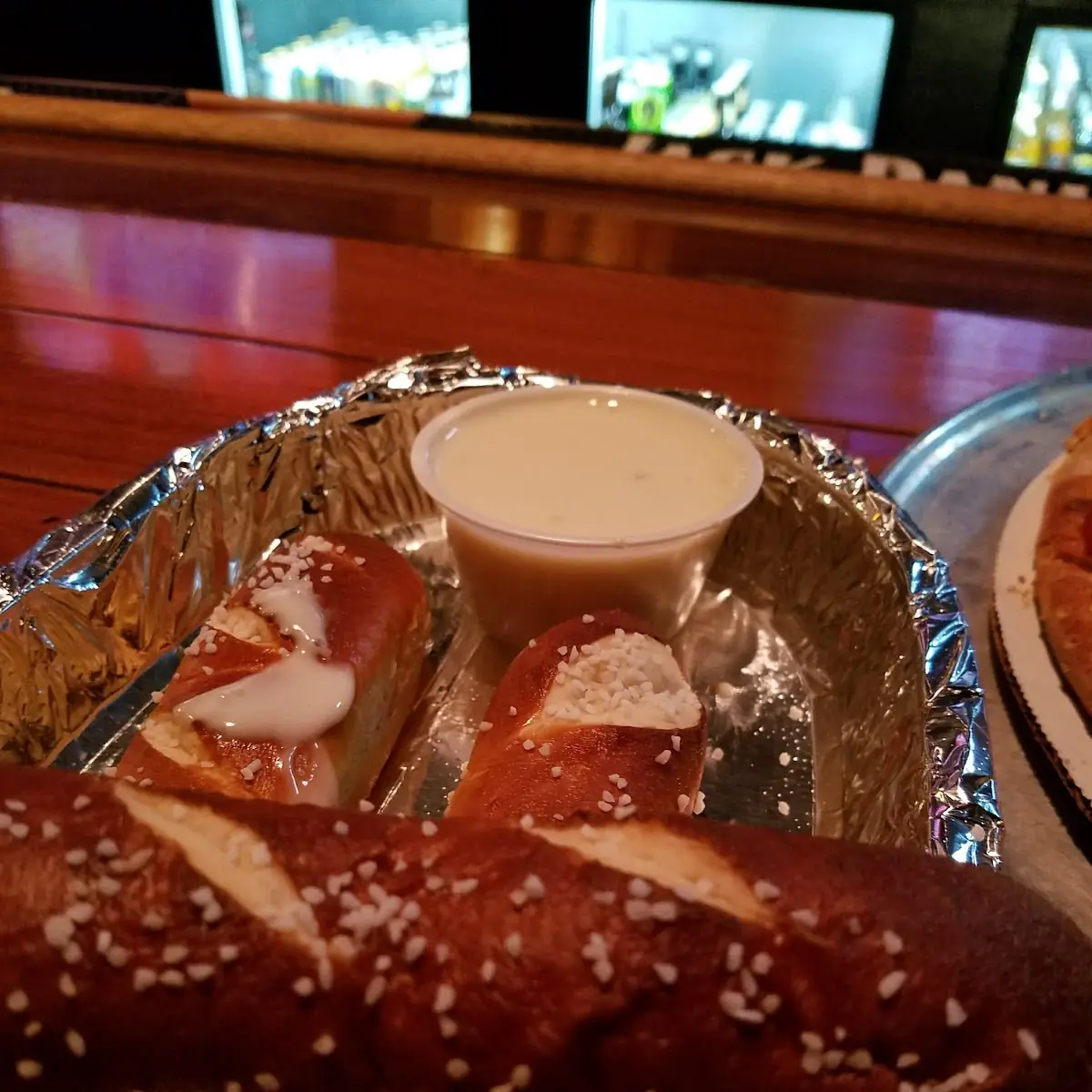 Warm Pretzel Bread Sticks