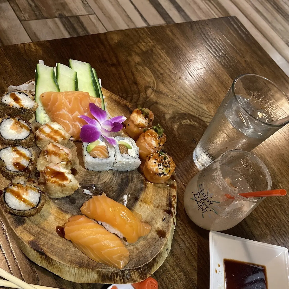 Large Assorted Sushi and Sashimi Platter