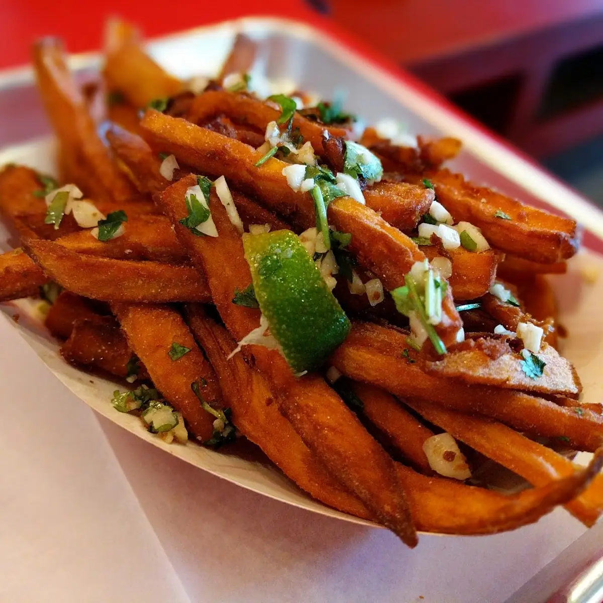 Cilantro-Lime Sweet Fries