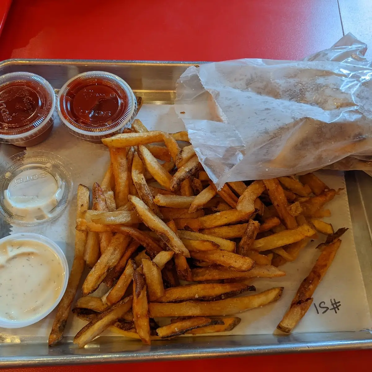 Fresh Cut Fries with Dill Aioli
