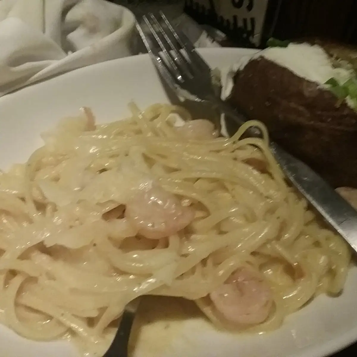 Shrimp Alfredo