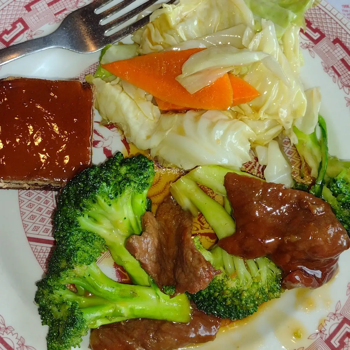 Fried Cabbage Broccoli Coffee Cake