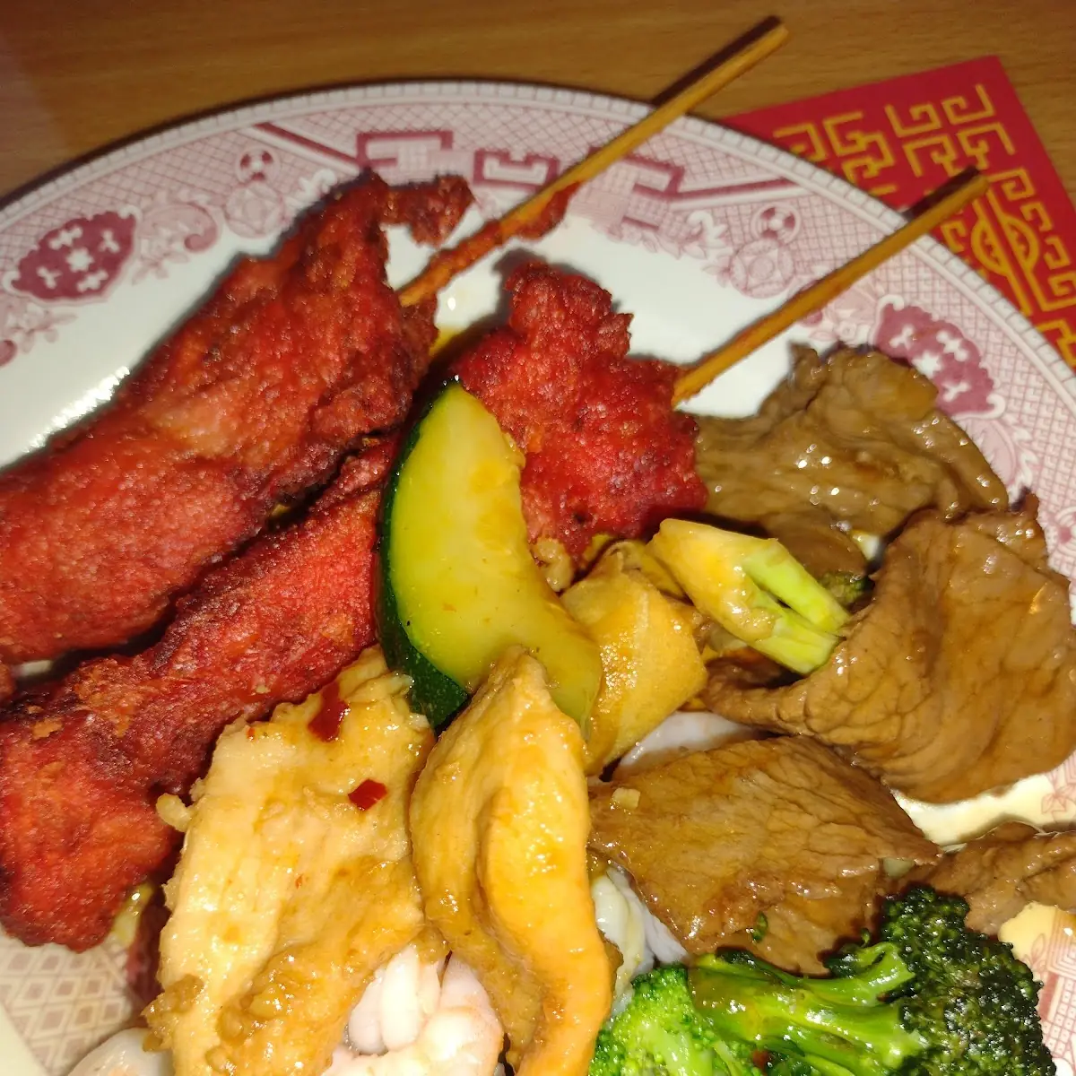 General TSO's Chicken with Mixed Vegetables