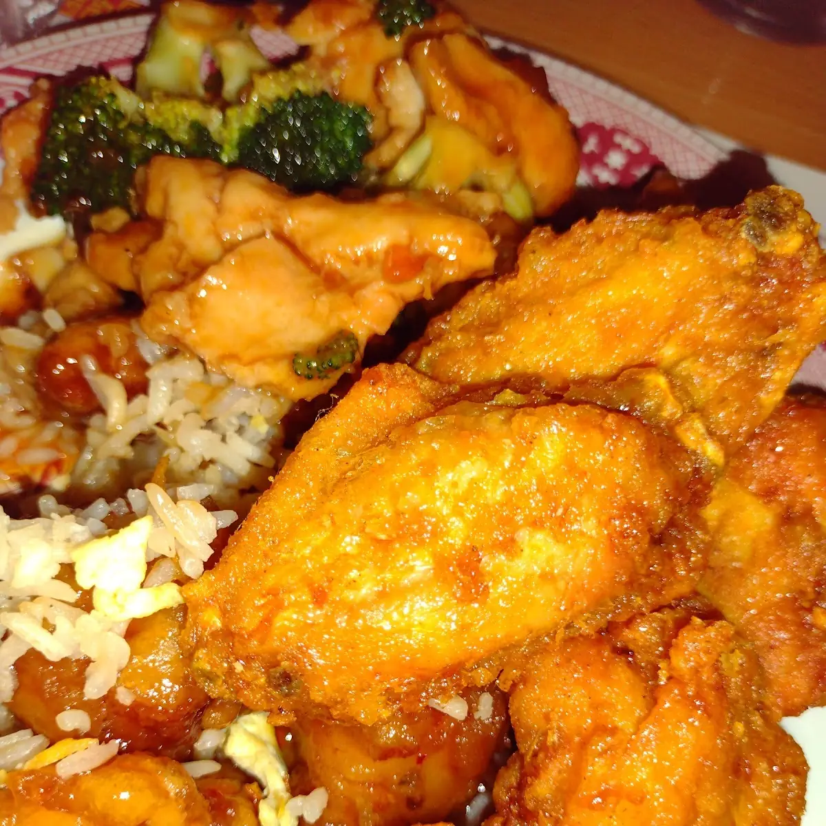 Mandarin Style Fried Chicken Wings