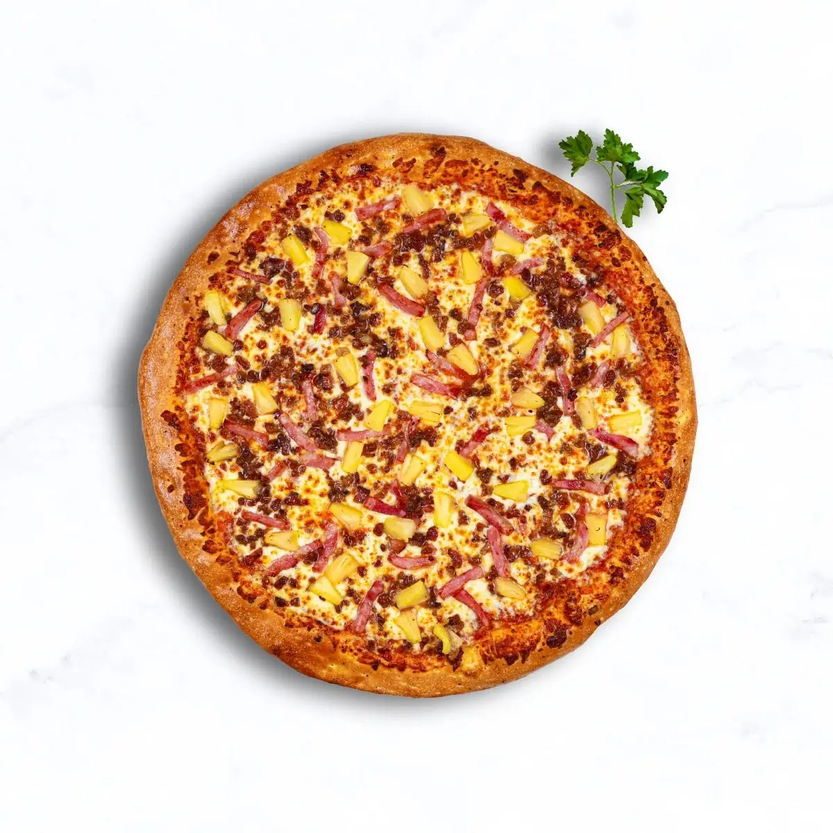 Bacon Cheddar Burger Pizza