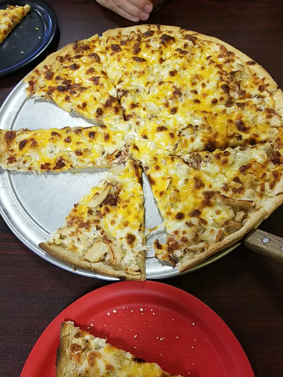 Chicken Bacon Ranch Pizza