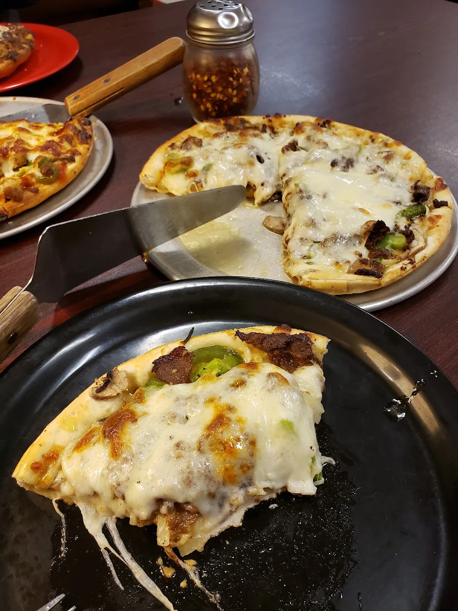 Philly Cheesesteak Pizza