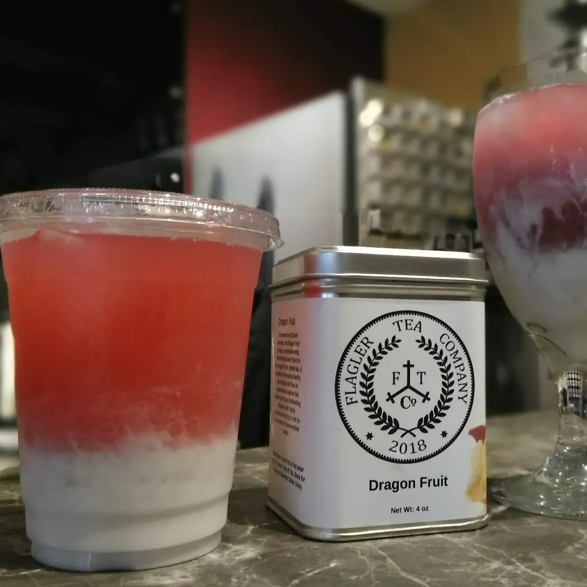 Dragon Fruit Latte