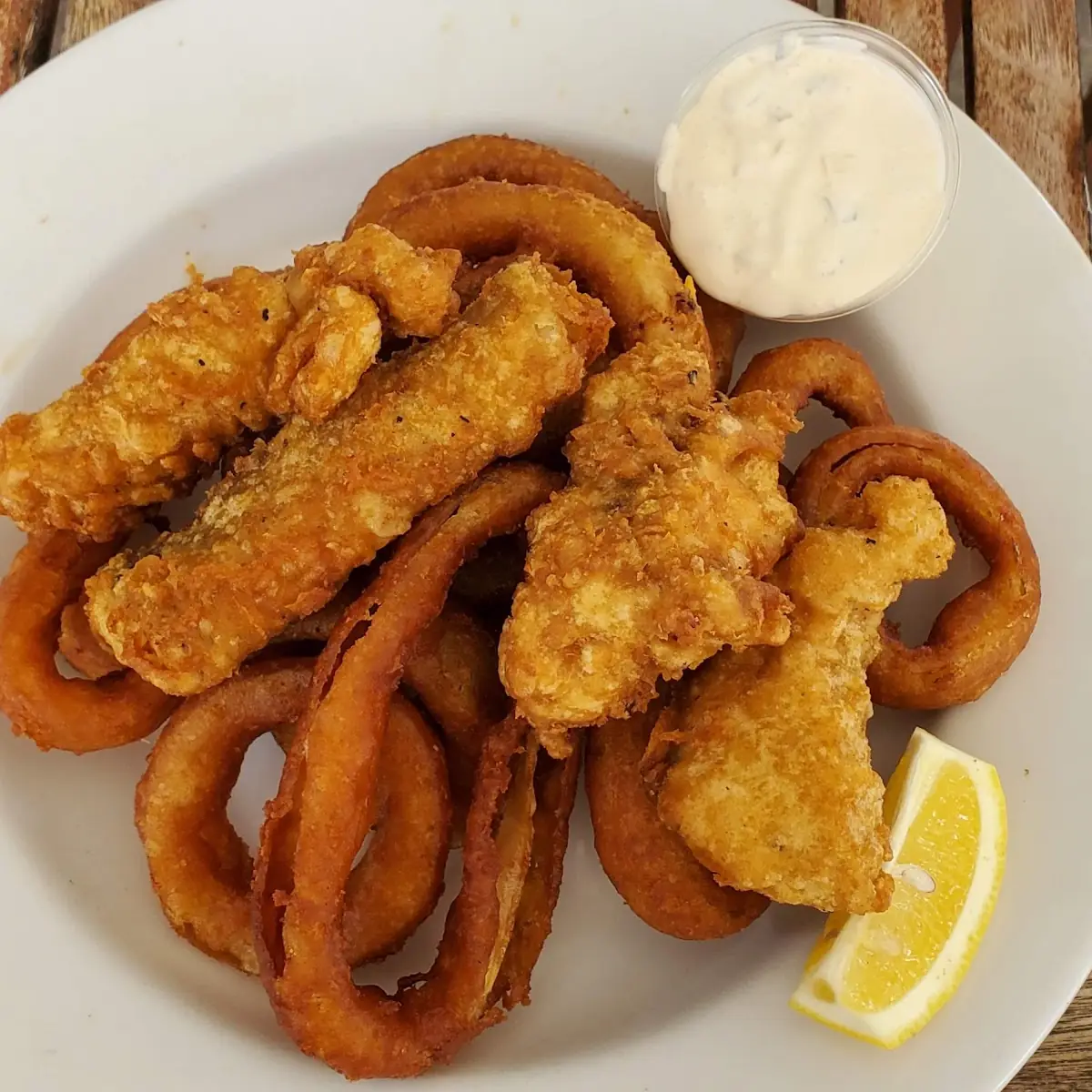 Fish and Chips Onion Rings
