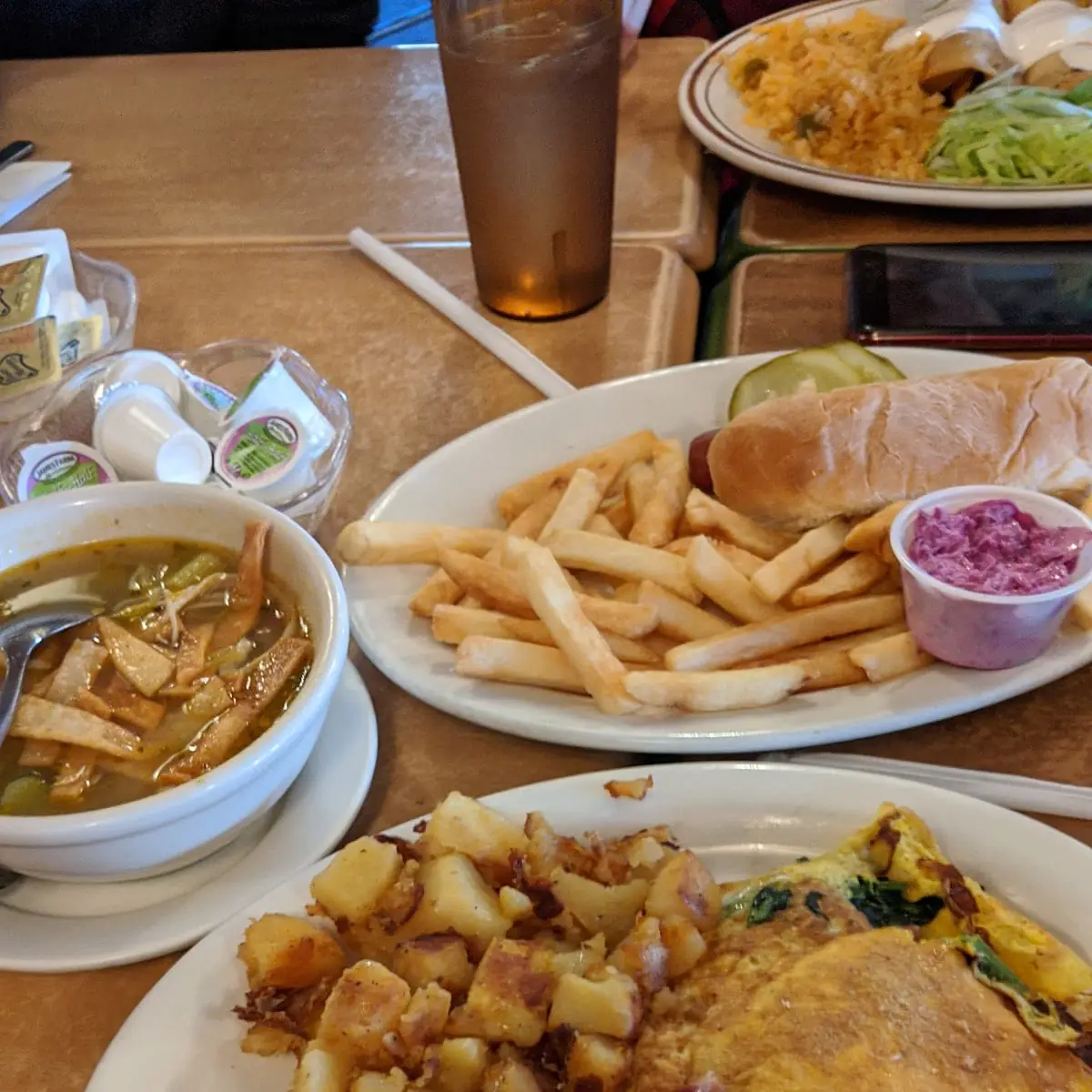 Breakfast Quesadilla with Home Fries
