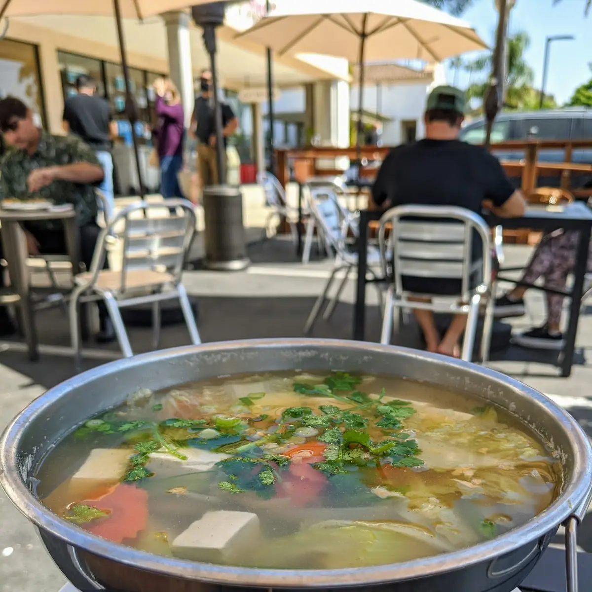 Vegetable Tofu Soup