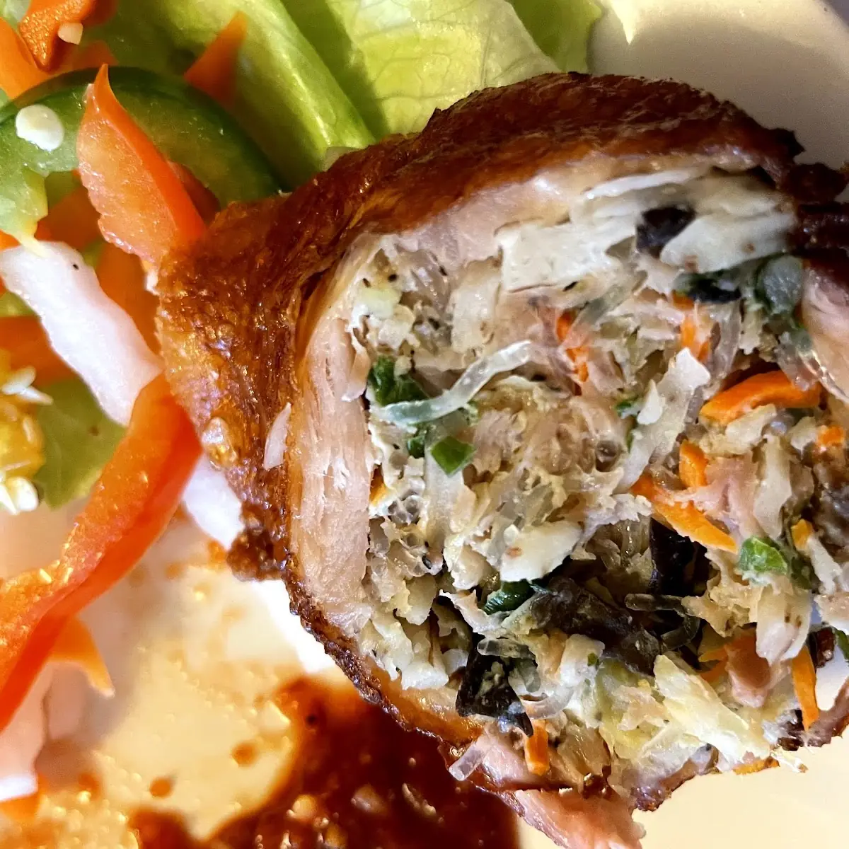 Stuffed Boneless Chicken Wings