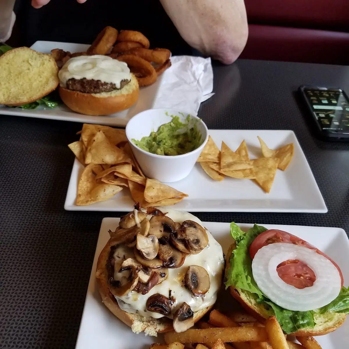 Mushrooms & Swiss Burger