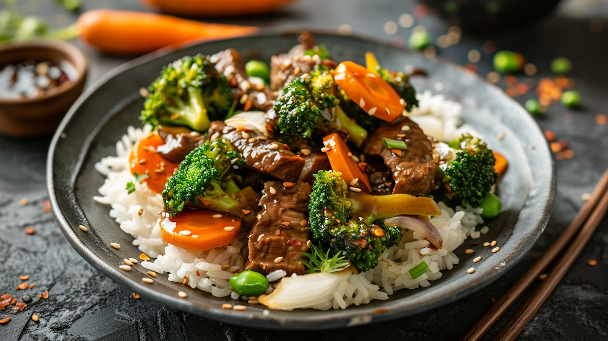 Lunch - Mongolian Beef