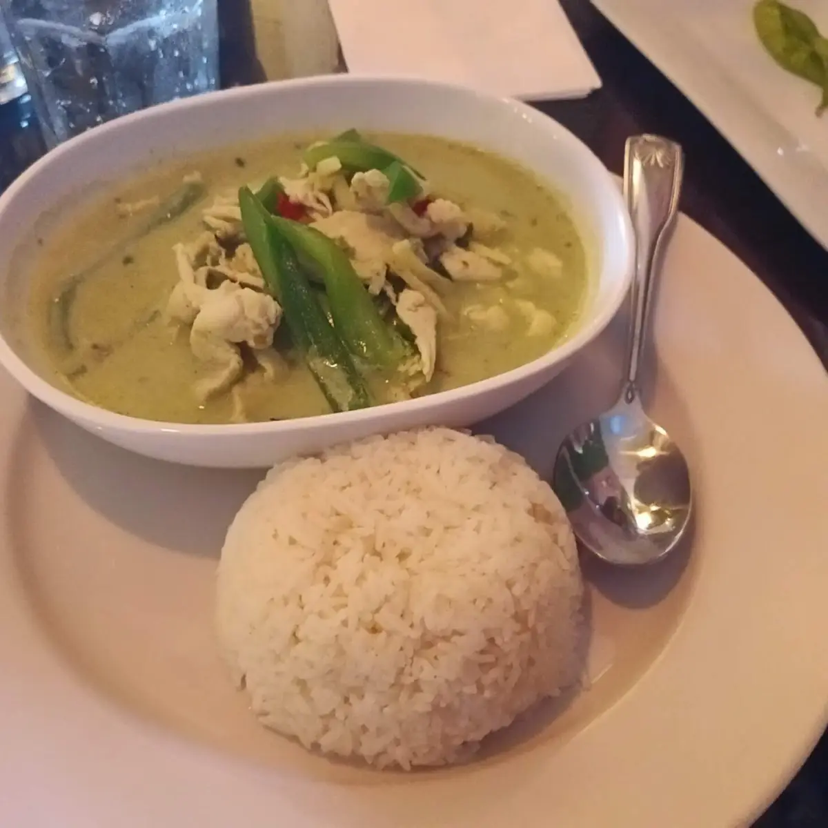 Green Curry Chicken