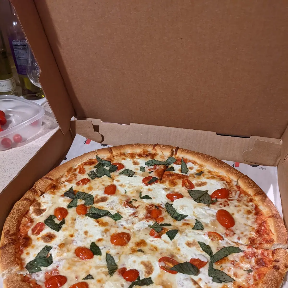 Large Margherita Pizza