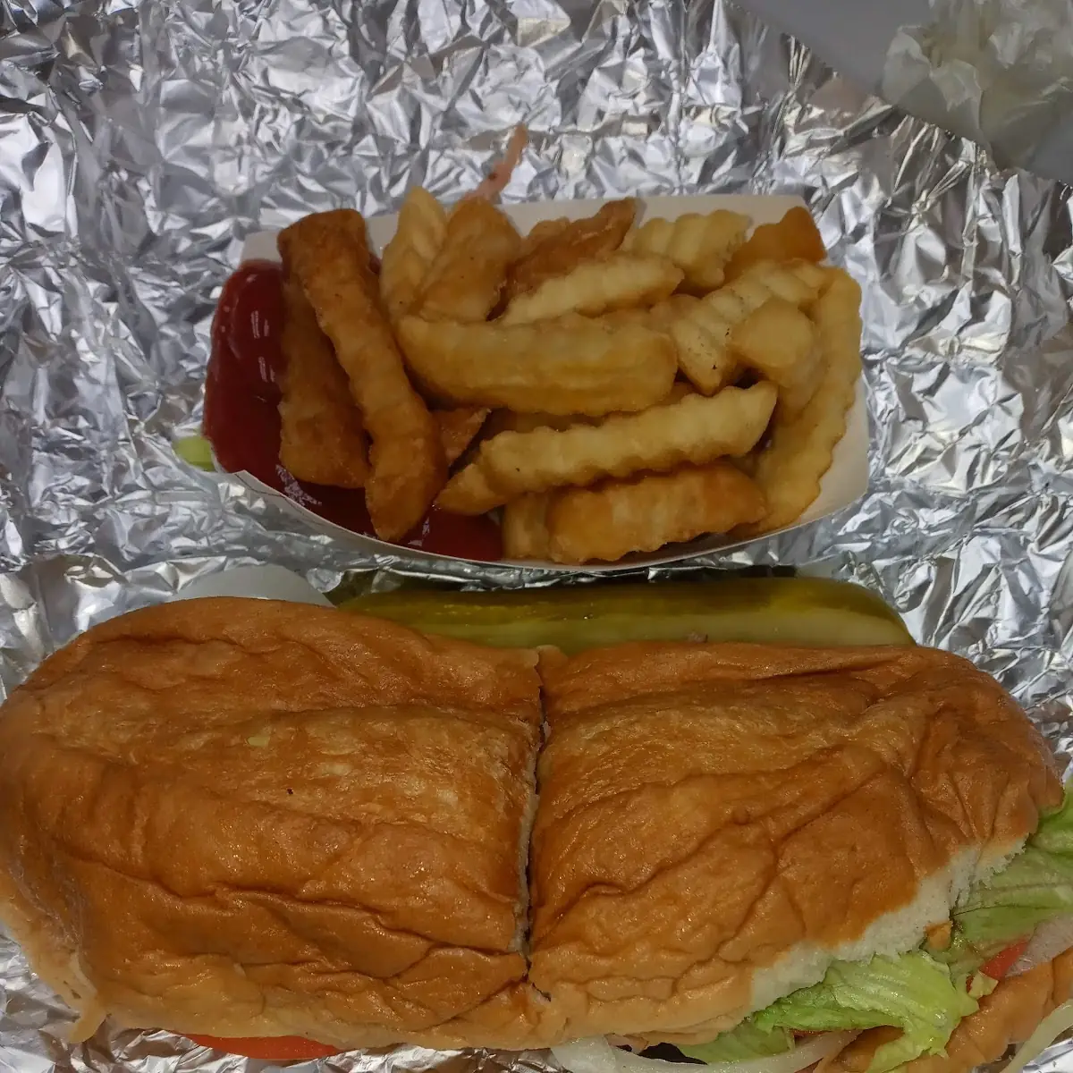 Ham and Cheese Sandwich