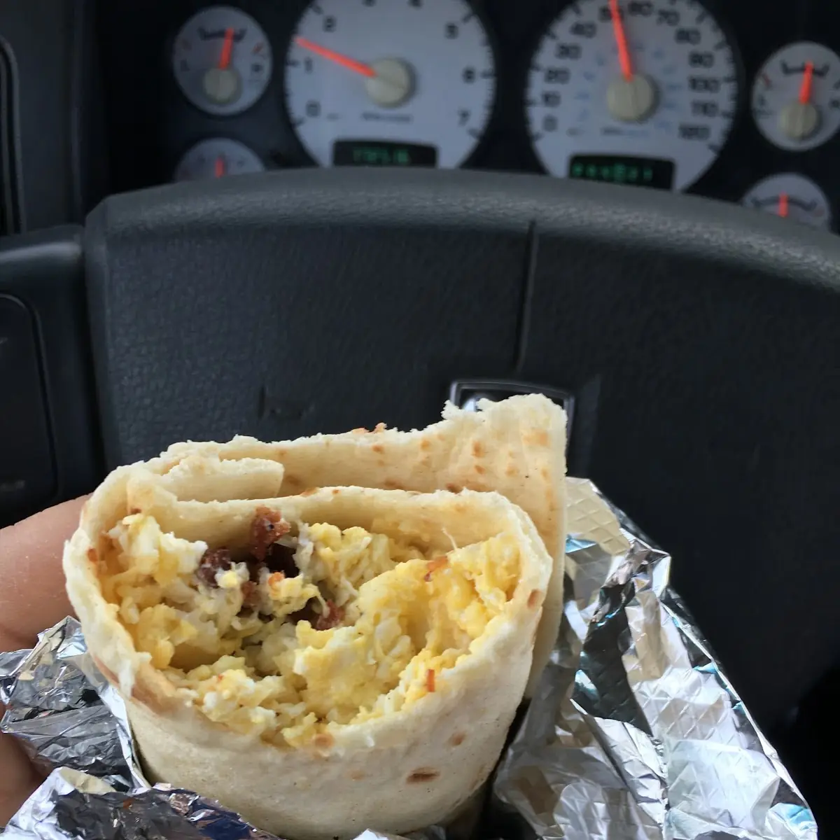 Bacon Egg and Cheese Burrito
